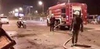 Migrants ask to go home amid Lockdown set vehicles on fire
