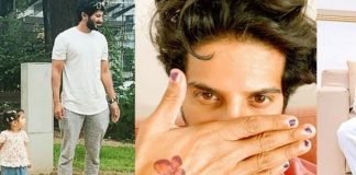 Adorable : Dulquer salmaan overturn a princess for his daughter!