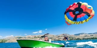 കേരളത്തിലെ ആദ്യത്തെ പാരാ സെയ് ലിംഗ് കോവളത്ത്