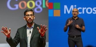 ഗൂഗിളും മൈക്രോ സോഫ്റ്റും ഇന്ത്യയ്ക്ക് സഹായം നൽകും ; സുന്ദര് പിച്ചൈയും സത്യ നദെല്ലയും ഗൂഗിളും മൈക്രോ സോഫ്റ്റും ഇന്ത്യയ്ക്ക് സഹായം നൽകും