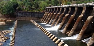 പഴശ്ശി ഡാമിൽ ജലനിരപ്പ് ഉയർന്നു