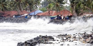 സംസ്ഥാനത്ത് കടൽ തീരങ്ങളിൽ ഉയര്‍ന്ന തിരമാലയ്ക്കും കടലാക്രമണത്തിനും സാധ്യത