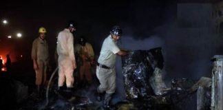 ദില്ലി കാളിന്ദി കുഞ്ചില്‍ തീപിടിത്തം