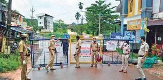 ചാത്തമം​ഗലം പഞ്ചായത്തിൽ ക‍ർശന നിയന്ത്രണം