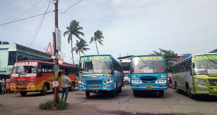 ഡീസല്‍ വില വര്‍ധന ; സ്വകാര്യ ബസുകള്‍ സമരത്തിലേയ്ക്ക്