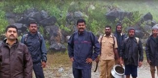 പോലീസ് സംഘം മലമ്പുഴയില്‍ വനത്തിലകപ്പെട്ടു ; തങ്ങൾ സുരക്ഷിതരെന്ന് സംഘം