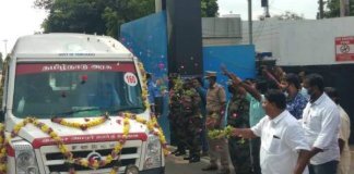 സൈനികൻ പ്രദീപിന്റെ വിലാപയാത്ര