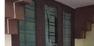 ആനാവൂർ നാഗപ്പന്റെ വീടിന് നേരെ കല്ലേറ്