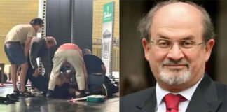 സൽമാൻ റഷ്ദിയുടെ ആരോഗ്യനില ഗുരുതരം; അക്രമത്തിൽ കരളിന് സാരമായി പരിക്കേറ്റു സൽമാൻ റഷ്ദിയുടെ ആരോഗ്യനില ഗുരുതരം