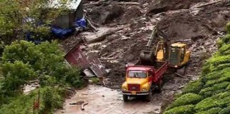 വട്ടവടയിൽ വീണ്ടും ഉരുൾപൊട്ടി