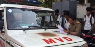 വാഹനങ്ങളുടെ ചട്ട ലംഘനം കണ്ടെത്താൻ; ഇന്നും സംസ്ഥാന വ്യാപകമായി പരിശോധന വാഹനങ്ങളുടെ ചട്ട ലംഘനം കണ്ടെത്താൻ