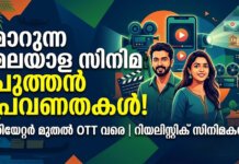 മലയാള സിനിമയിലെ പുതിയ മാറ്റങ്ങൾ വ്യക്തമാക്കുന്ന ചിത്രം