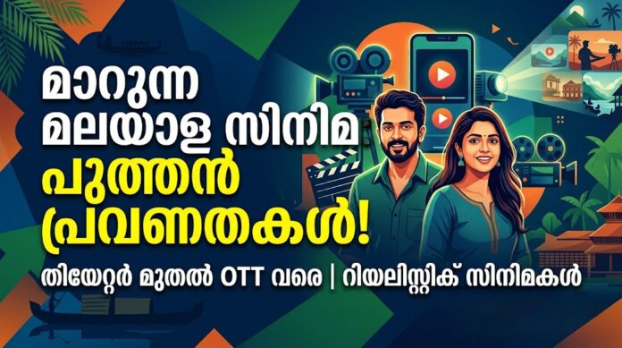 മലയാള സിനിമയിലെ പുതിയ മാറ്റങ്ങൾ വ്യക്തമാക്കുന്ന ചിത്രം